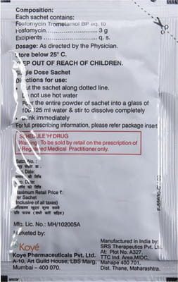 Fosfoe Mango Flavour Sachet Of 8gm Oral Powder