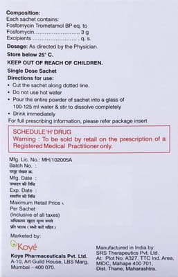 Fosfoe Mango Flavour Sachet Of 8gm Oral Powder