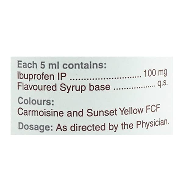 Ibugesic Orange Flavour Bottle Of 100Ml Suspension
