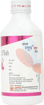 Smuth L Delicious Orange Flavour Bottle Of 150ml Syrup