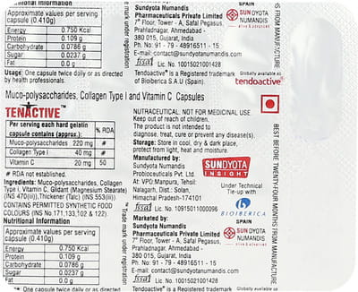 Tenactive Strip Of 10 Capsules