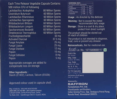 Dizexa Strip Of 15 Capsules