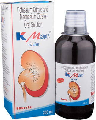 K Mac Mixed Fruit Sugar Free Bottle Of 200ml Solution