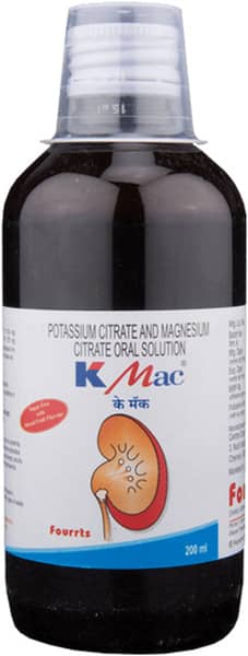 K Mac Mixed Fruit Sugar Free Bottle Of 200ml Solution