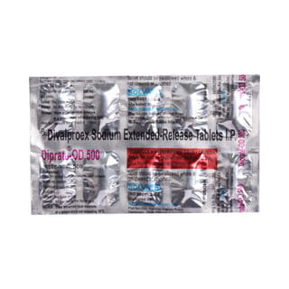 Diprate Od 500mg Strip Of 10 Tablets