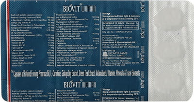 Biovit Woman Strip Of 10 Capsules