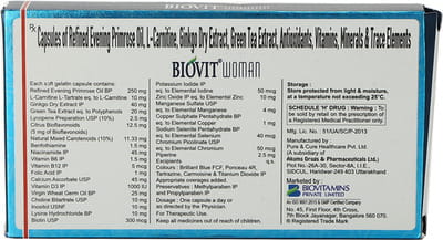 Biovit Woman Strip Of 10 Capsules