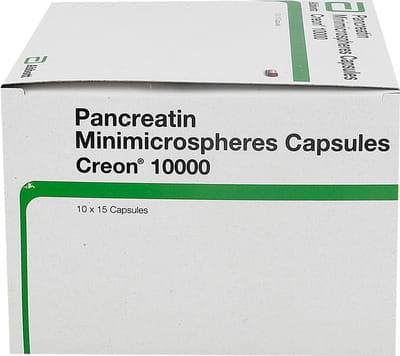 Creon 10000 Strip Of 15 Capsules