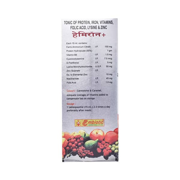 Haemiron Plus Tonic 200Ml
