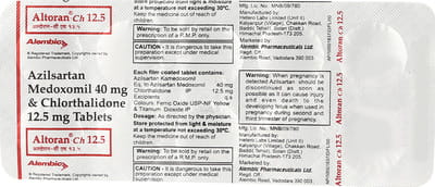 Altoran Ch 12.5mg Strip Of 10 Tablets