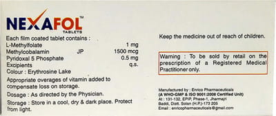Nexafol Strip Of 10 Tablets