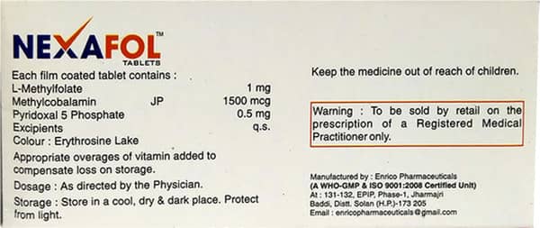 Nexafol Strip Of 10 Tablets