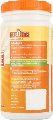 Fabolite Orange Flavour Sugar Free Bottle Of 300gm Oral Powder