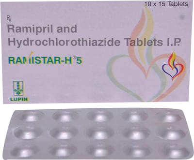 Ramistar H 5mg Strip Of 15 Tablets