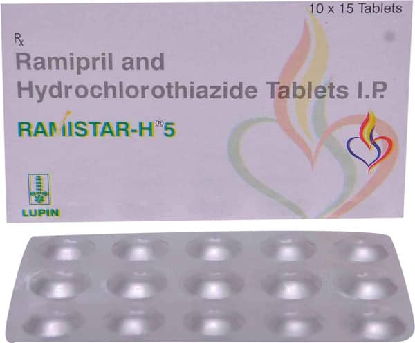 Ramistar H 5mg Strip Of 15 Tablets