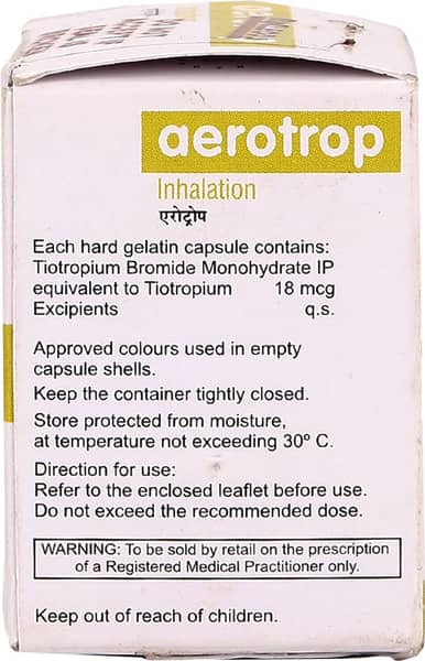 Aerotrop Inhalation Capsule 15'S