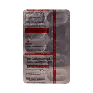 Rabecure D Strip Of 10 Capsules