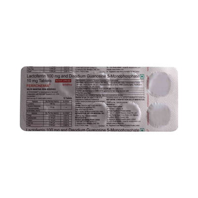 Ferronemia Strip Of 10 Tablets