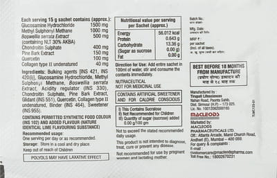 Orcerin Super Lime Flavour Sugar Free Sachet Of 15gm Powder