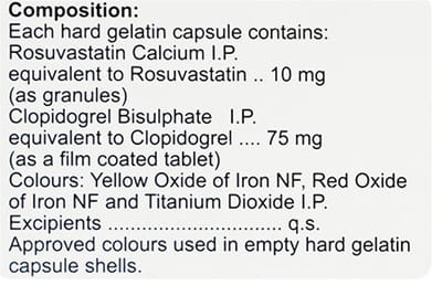 Rosupack Cv Strip Of 10 Capsules