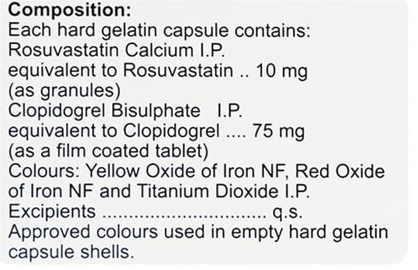 Rosupack Cv Strip Of 10 Capsules