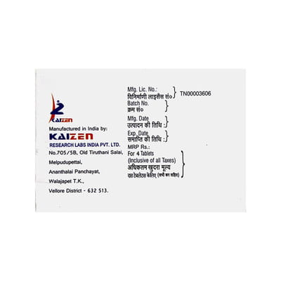 Kaifluk 400mg Strip Of 4 Tablets