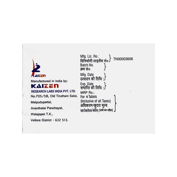 Kaifluk 400mg Strip Of 4 Tablets