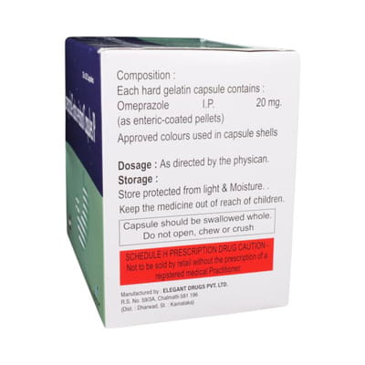Omepraz 20mg Strip Of 20 Capsules