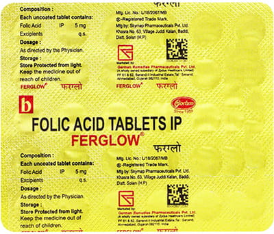Ferglow 5mg Tablets 30'S
