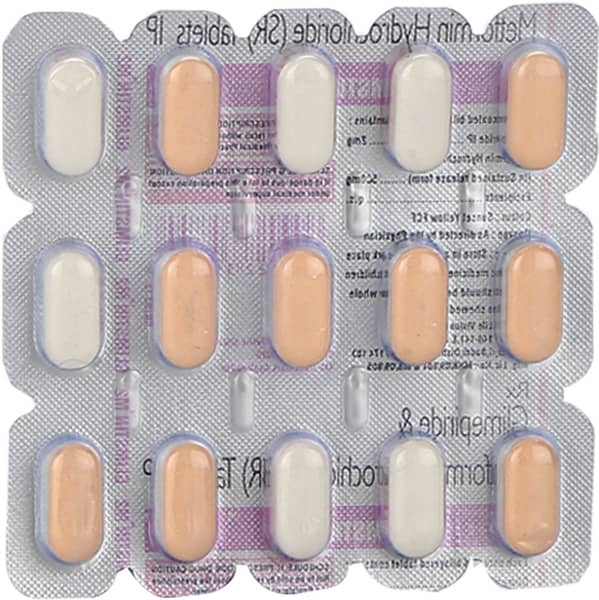 Glimstin M 2 Strip Of 15 Tablets