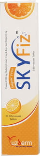 Skyfiz Sugar Free Bottle Of 20 Effervescent Tablets