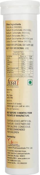 Skyfiz Sugar Free Bottle Of 20 Effervescent Tablets