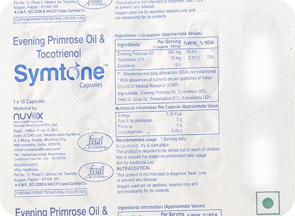 Symtone Strip Of 10 Capsules