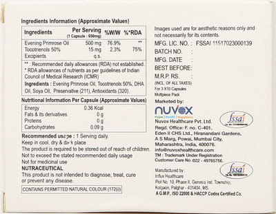 Symtone Strip Of 10 Capsules