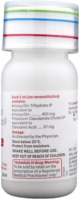 Advent Forte 457mg Tangy Orange Flavour Bottle Of 30ml Dry Syrup