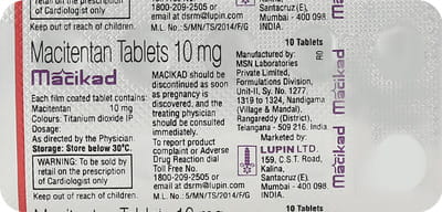 Macikad 10mg Strip Of 10 Tablets