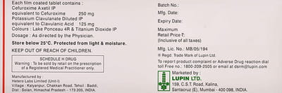 Cetil Cv 250mg Strip Of 10 Tablets