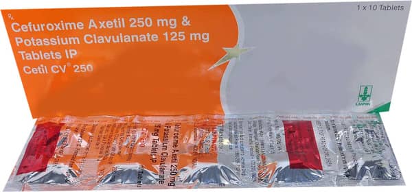Cetil Cv 250Mg Strip Of 10 Tablets