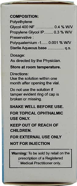 Pgvisc Bottle Of 10ml Eye Drops