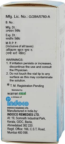 Pgvisc Bottle Of 10ml Eye Drops