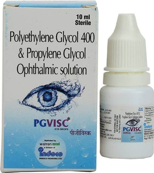Pgvisc Bottle Of 10ml Eye Drops
