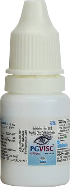 Pgvisc Bottle Of 10ml Eye Drops