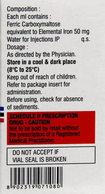 Orofer Fcm 1k Vial Of 20ml Injection