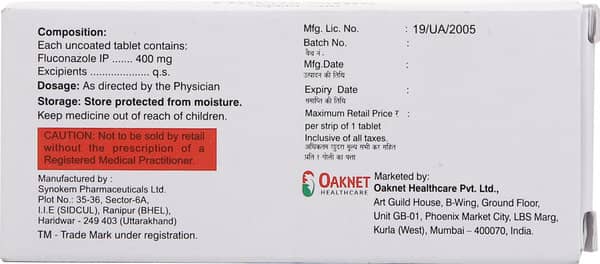 Flucos 400Mg Strip Of 1 Tablet