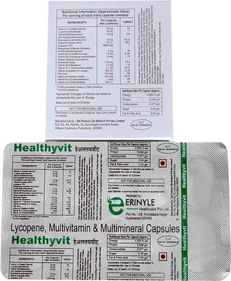 Healthyvit Strip Of 10 Capsules