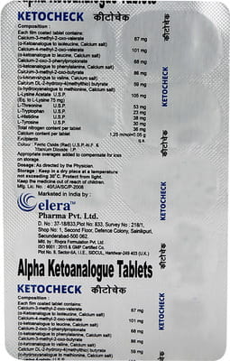 Ketocheck Strip Of 10 Tablets