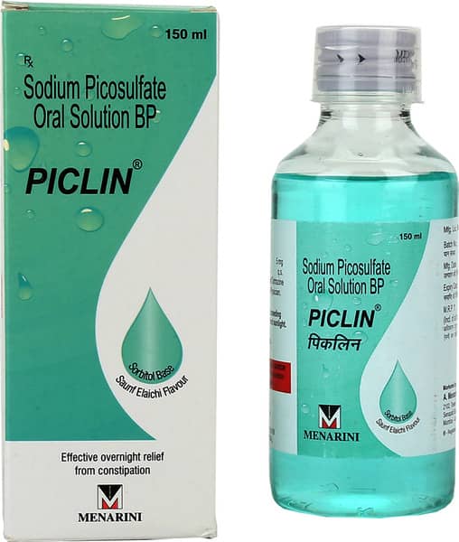 Piclin 5mg Saunf Elaichi Flavour Bottle Of 150ml Oral Solution