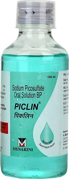 Piclin 5mg Saunf Elaichi Flavour Bottle Of 150ml Oral Solution