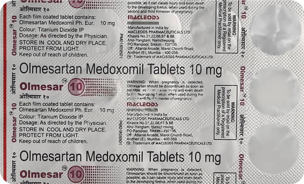 ओलमेसर 10 टैबलेट