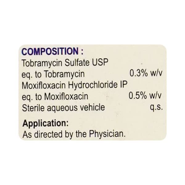 Moxitobra Bottle Of 5ml Eye Drops